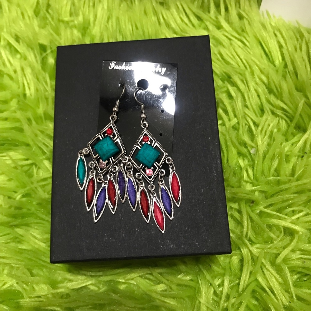 Vintage Retro Handmade Earrings